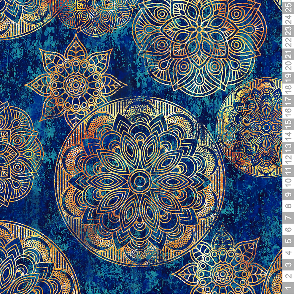 Mandaly na modré Tričkovina 190gr. /Teplákovina 240gr.