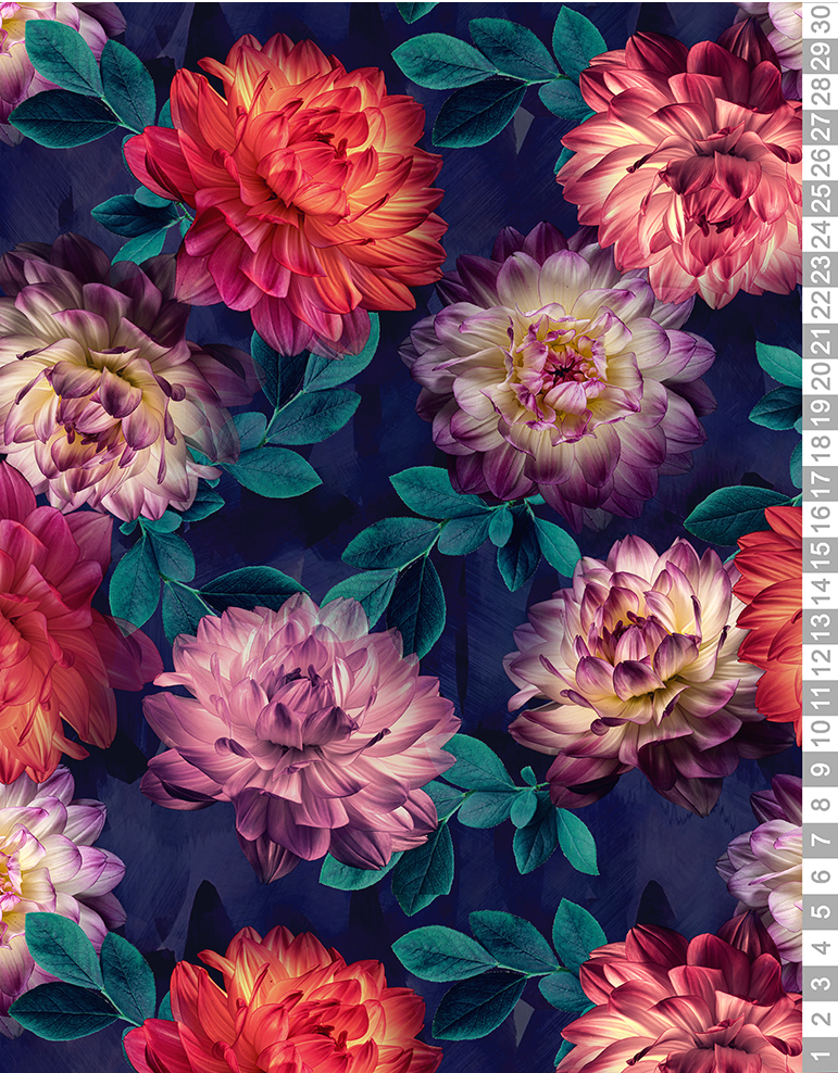 Jiřiny Tričkovina 190gr. /Teplákovina 240gr.