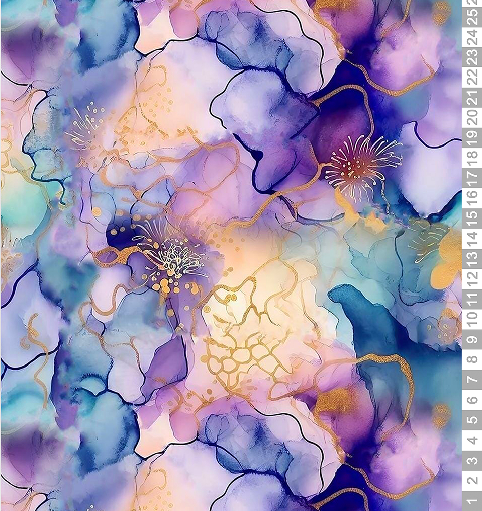 Fialky Tričkovina 190gr. /Teplákovina 240gr.