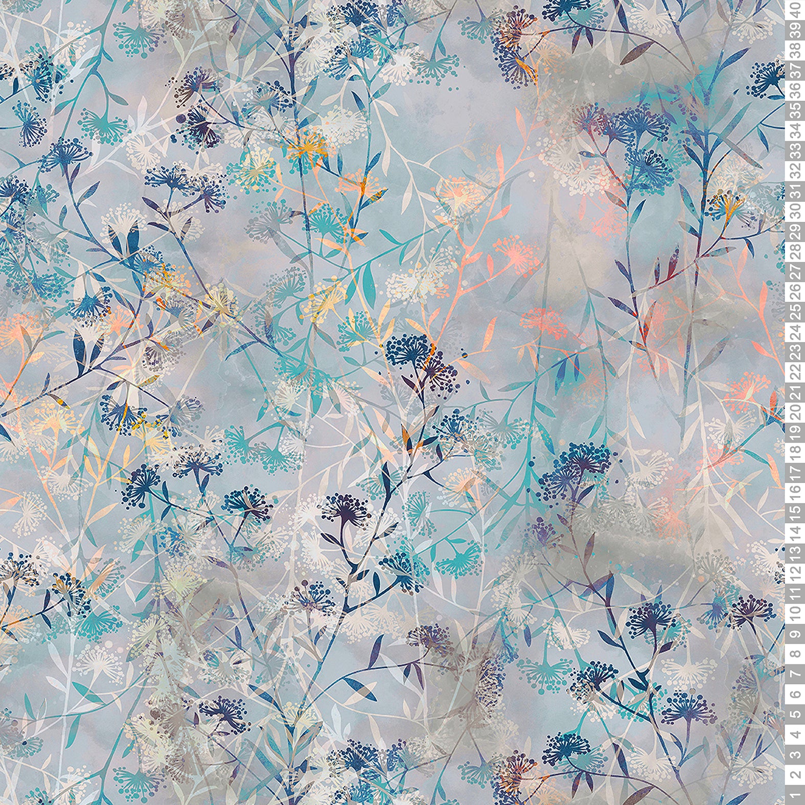 Mrazivé květy ❄ Tričkovina 190gr. /Teplákovina 240gr.