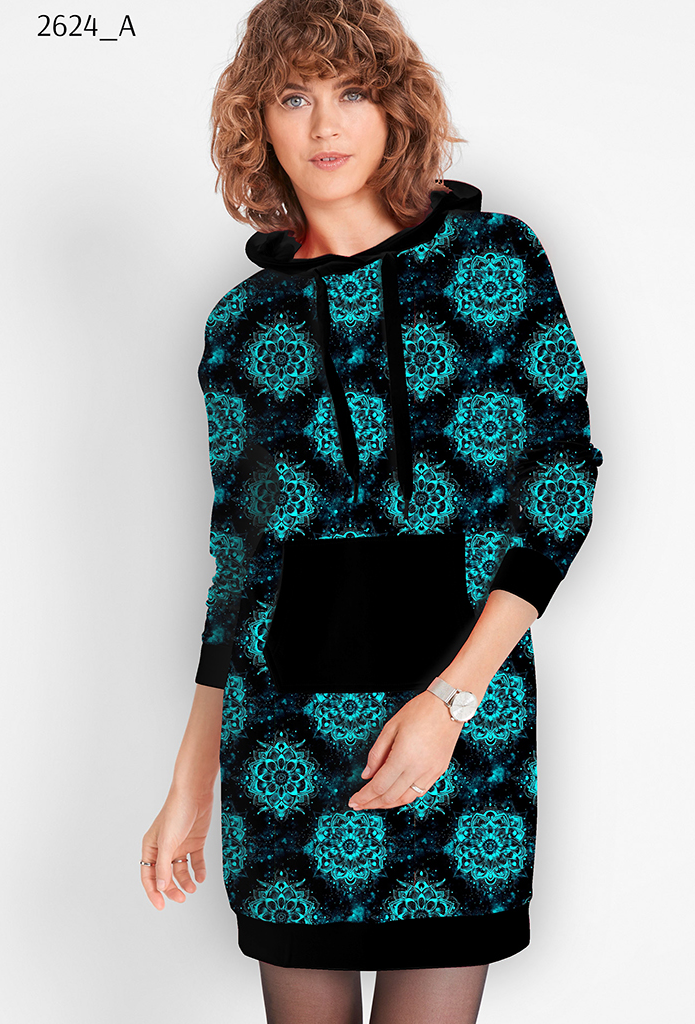 Neon mandala Tričkovina 190gr.