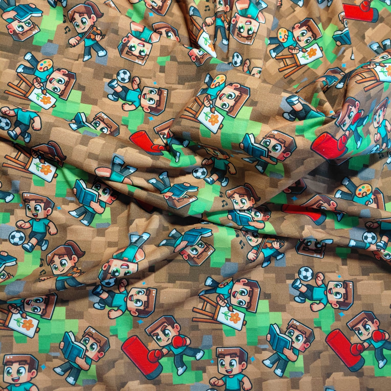 Minecraft Teplákovina 240gr.