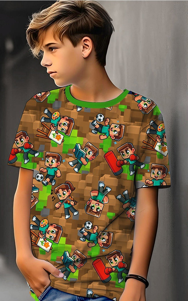 Minecraft Teplákovina 240gr.