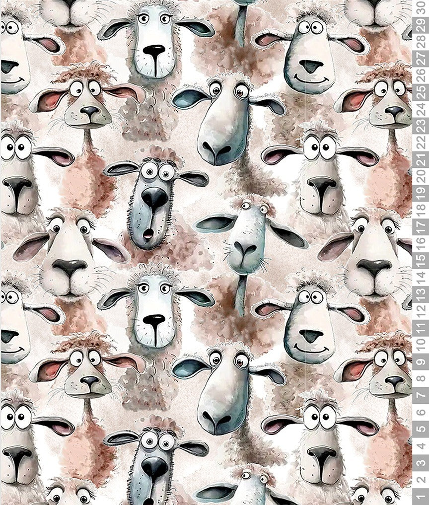 Ovečky 🐑 Tričkovina 190gr.