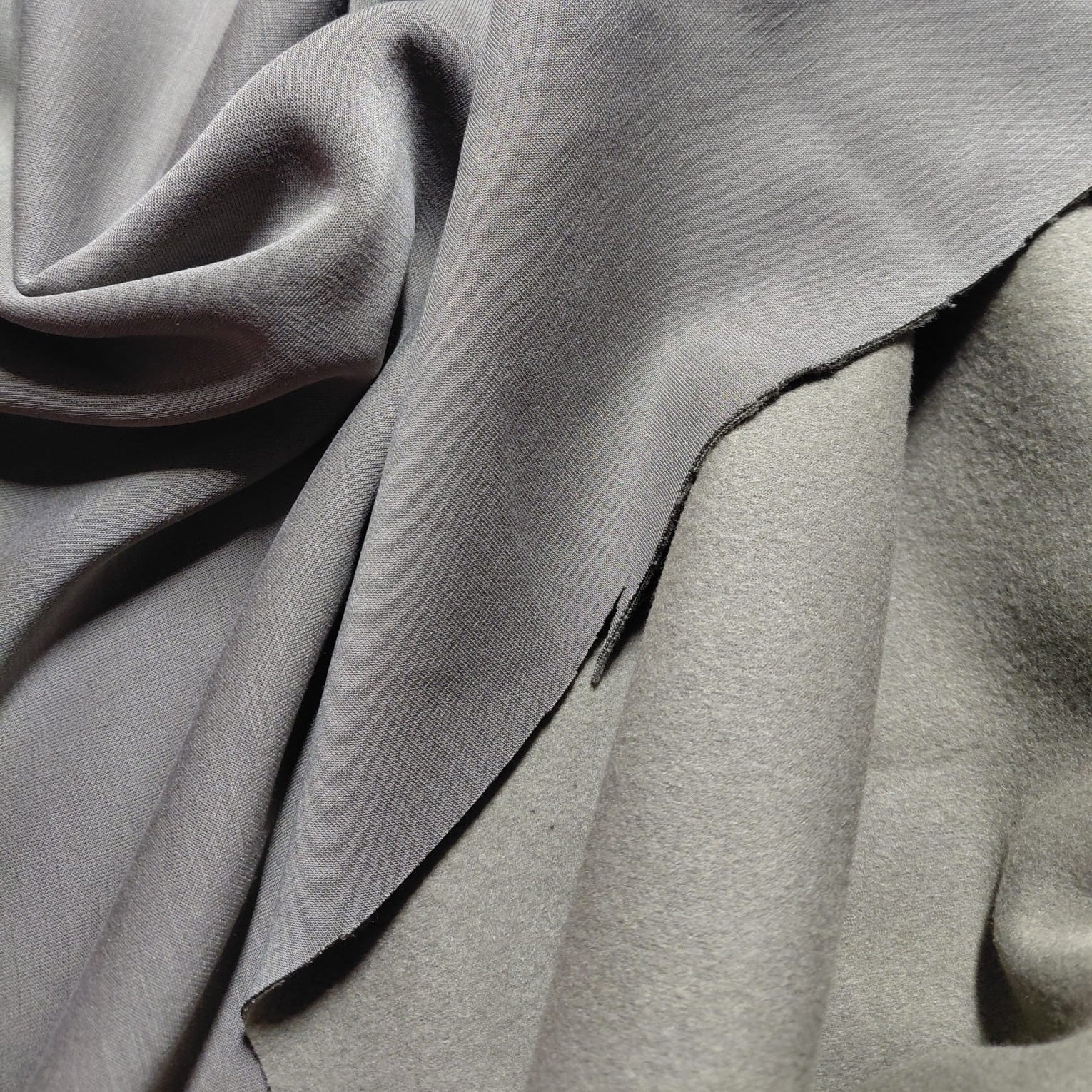 Modal počesaný Černá/Khaki 340gr.