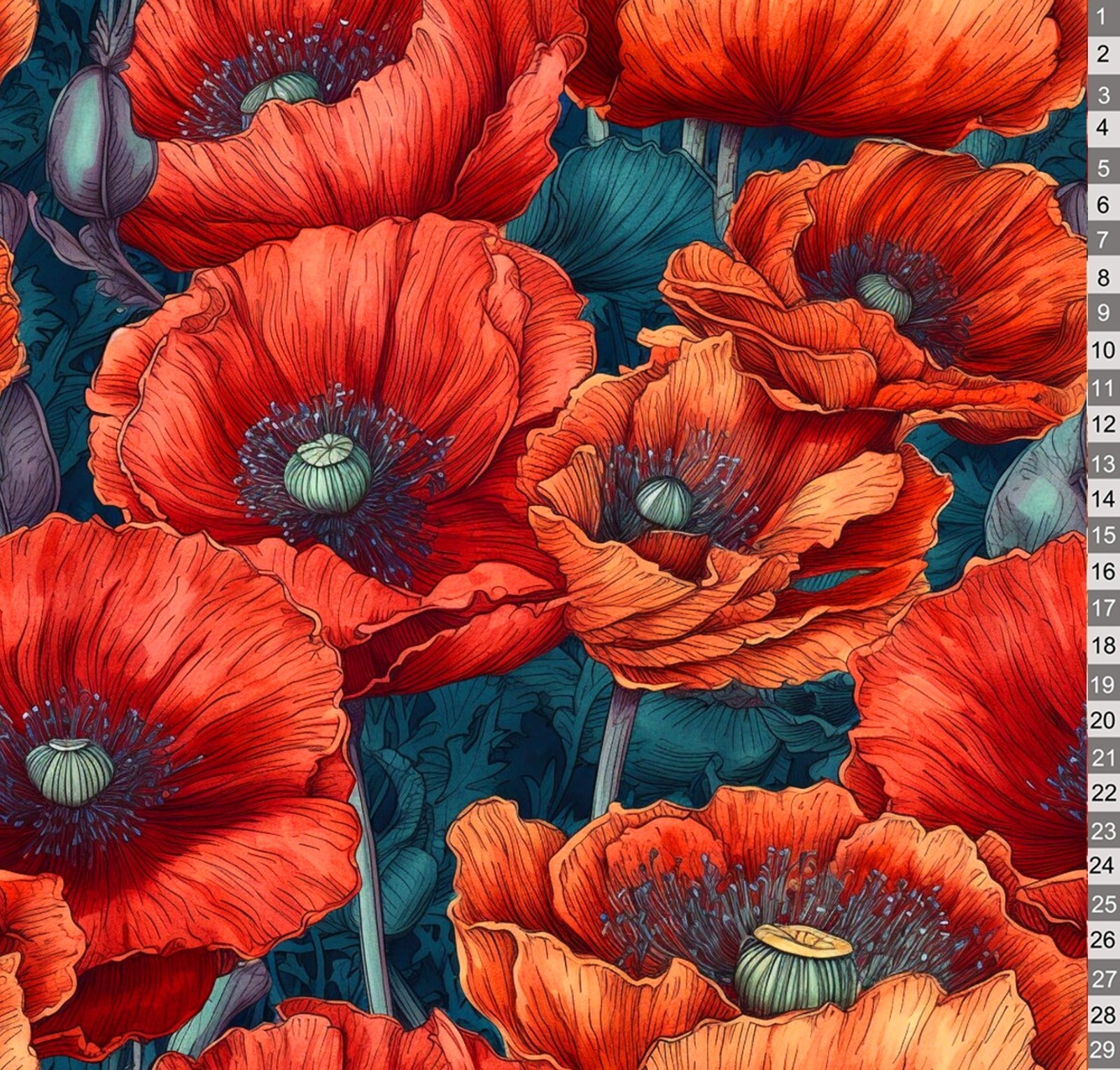 Barbie (kostýmovka) Vlčí máky 205gr.