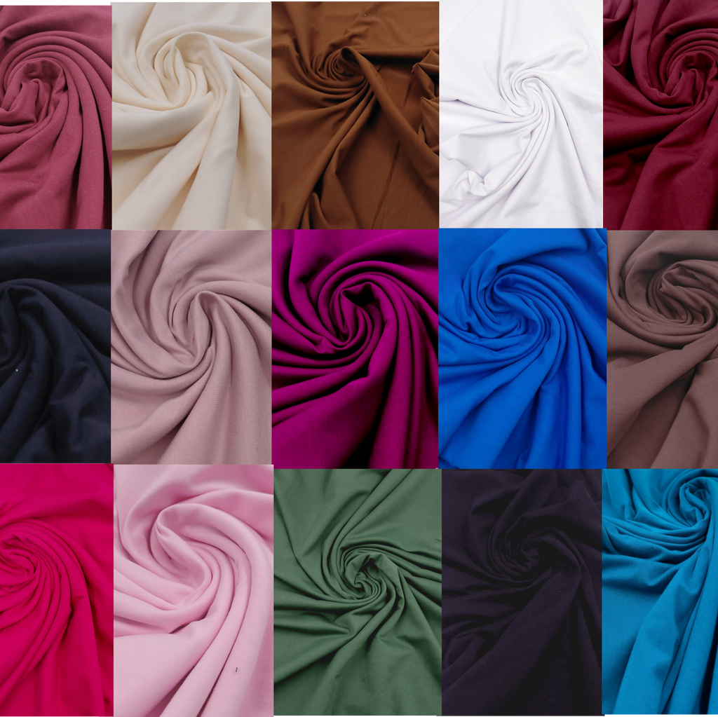 👕Tričkovina jednobarevná 200gr.