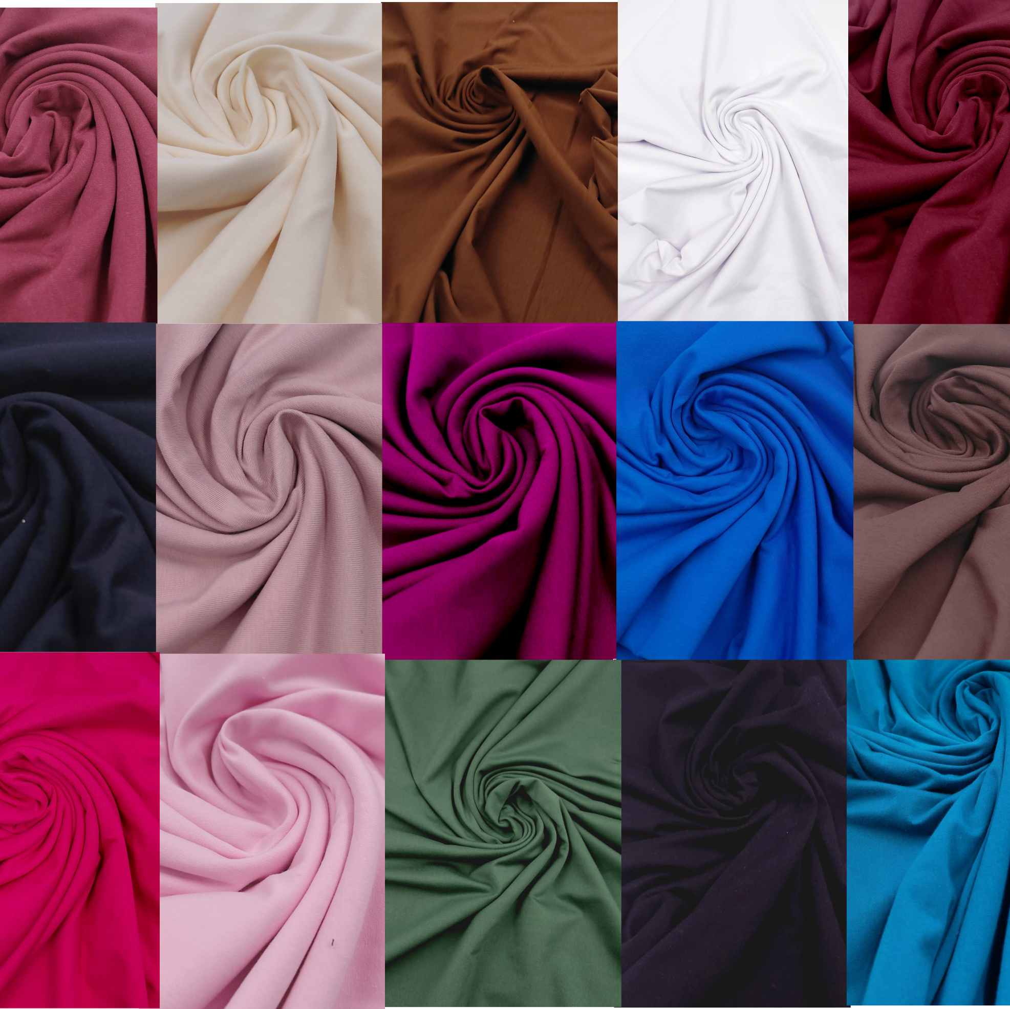 👕Tričkovina jednobarevná 200gr.