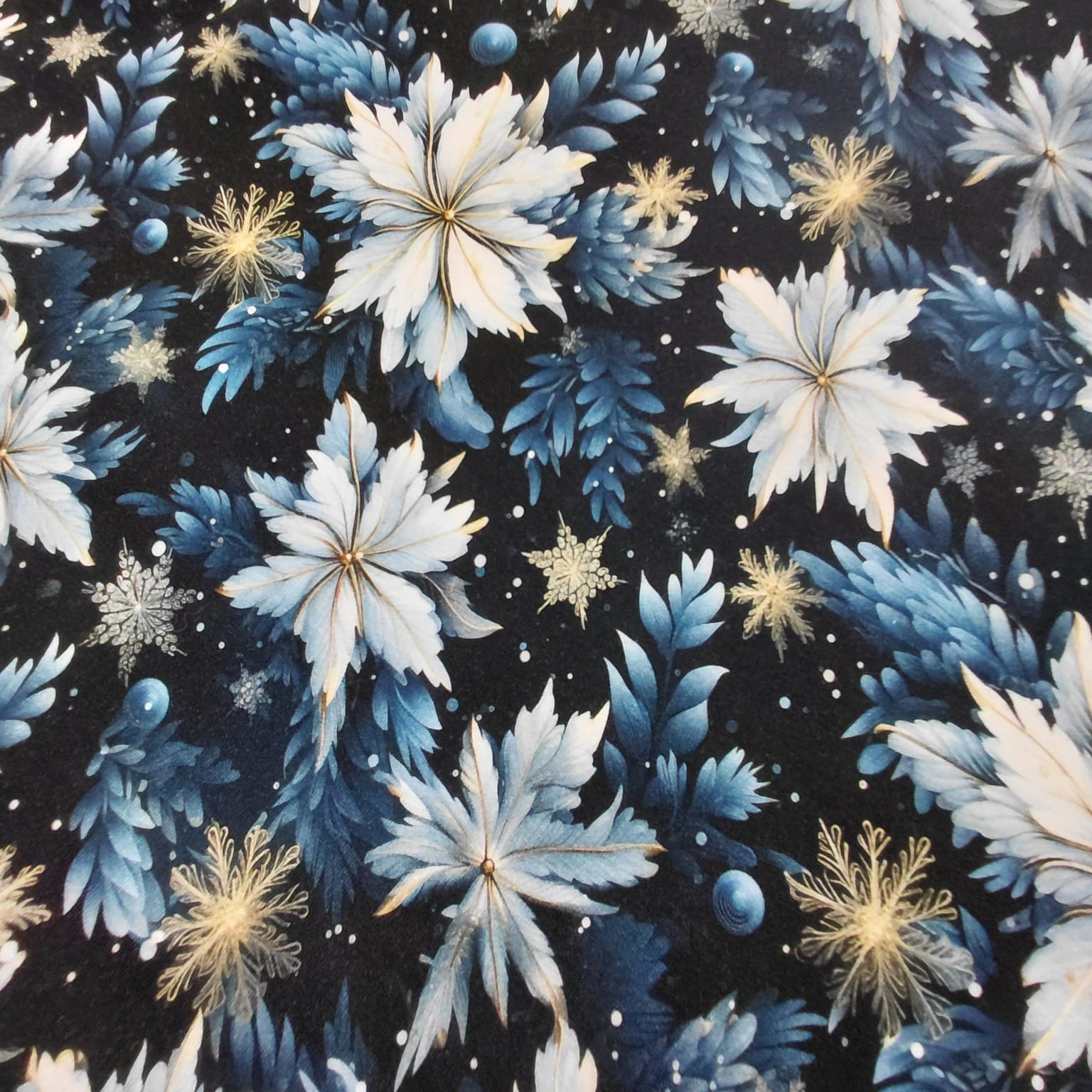 Vánoční hvězda ❄ Teplákovina 240gr.