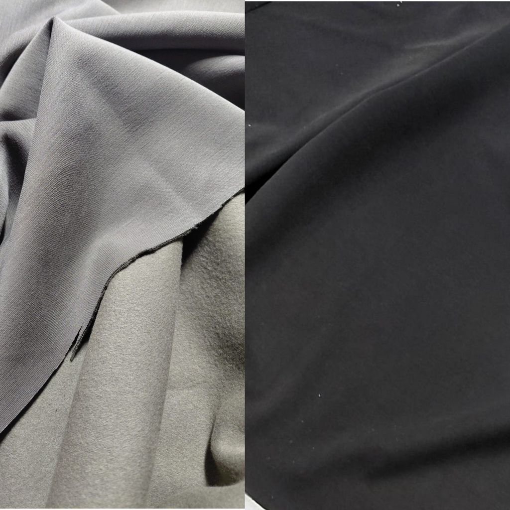 Modal počesaný Černá/Khaki 340gr.