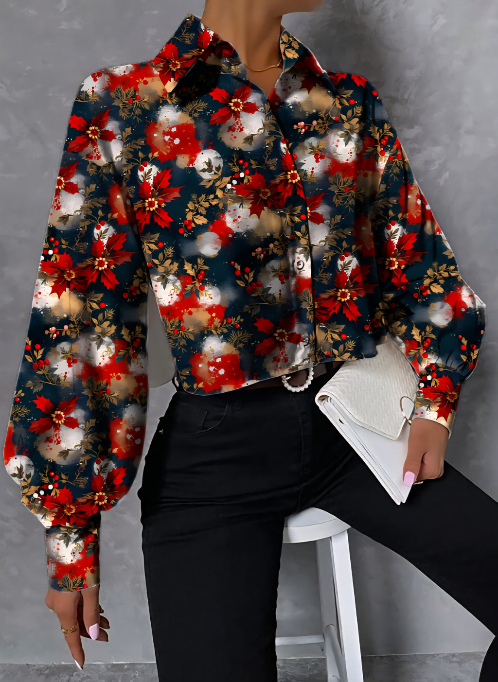 Mléčné hedvábí/Kimo Vánoční hvězda ❄️220gr.